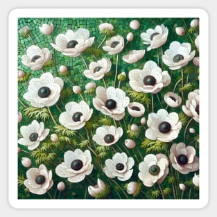 Anemone Flowers Sticker